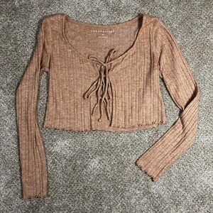 Aeropostale‎ Tie-Up Cardigan